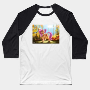 Autumn Fluttershy Baseball T-Shirt